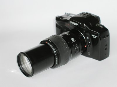 MINOLTA Dynax 7xi with AF 100-300/4.5-5.6 xi zoom lens
