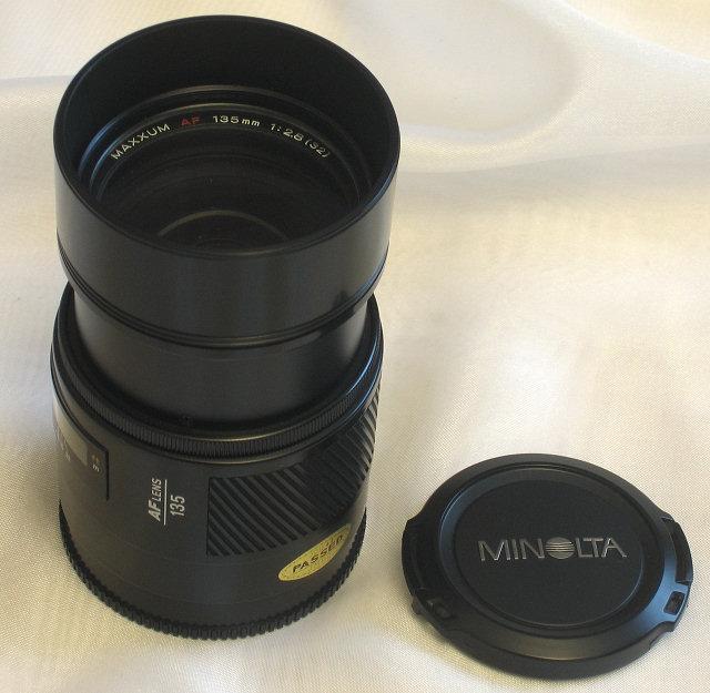 MINOLTA AF OBIEKTYW 135/2.8