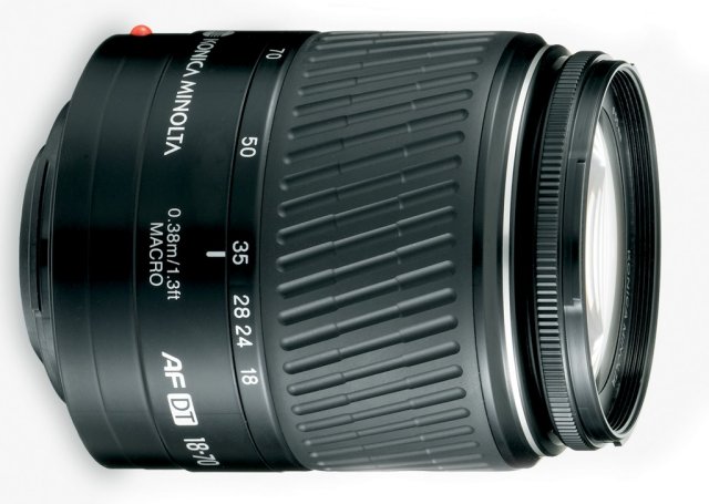 KonicaMinolta AF DT 18-70 mm f/3.5-5.6 (D) zoom lens