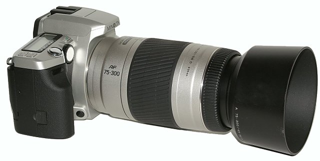 75-300 mm f/4.5-5.6 D silver
