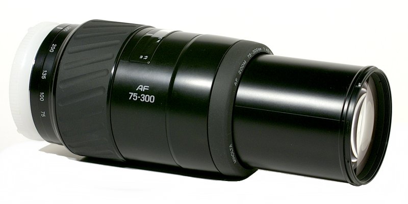 MINOLTA AF 75-300F4.5-5.6 new