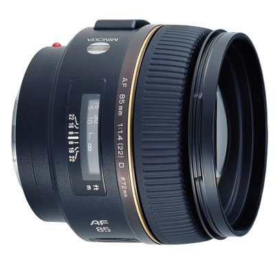 MINOLTA AF 85/1.4 G D obiektyw