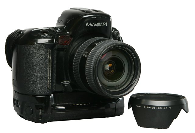 MINOLTA Dynax 800si with zoom lens AF 24-105/3.5-4.5 D