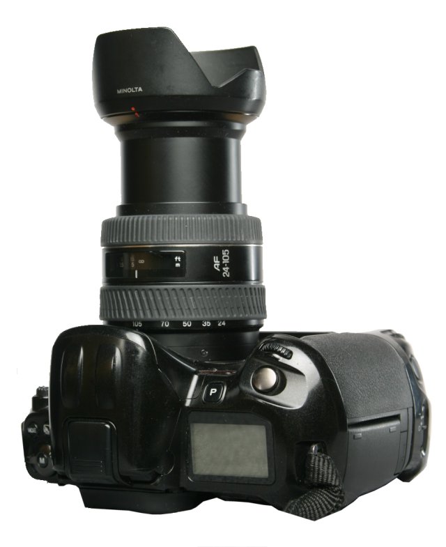 MINOLTA Dynax 800si with zoom lens AF 24-105/3.5-4.5 D