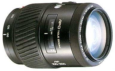 MINOLTA AF 100-300/4.5-5.6 APO zoom lens version I- foto from xitek