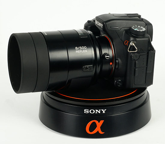 SONY A700 i obiektyw SAL500F80