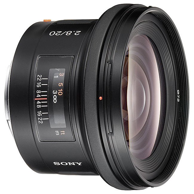 Sony AF 20mm f2.8