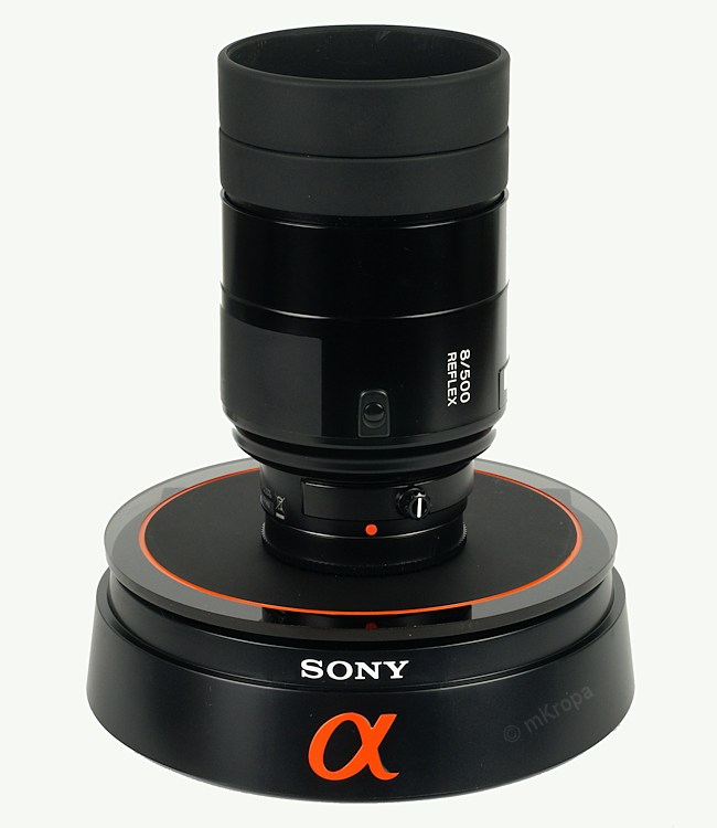 SONY 500mm f8 - maksymalna długość