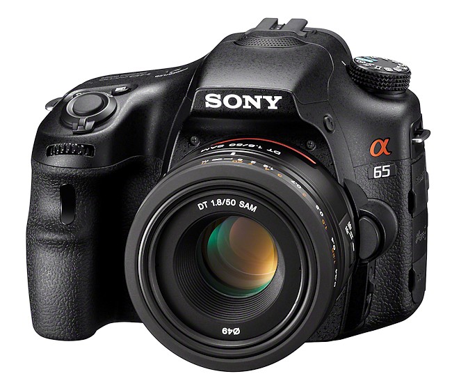 SONY AF DT 50 mm F1.8 SAM z SLT-A65