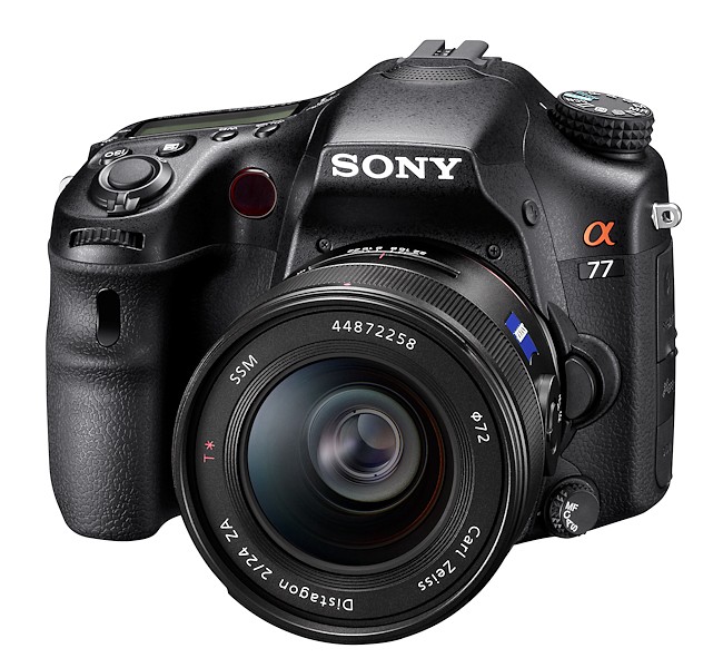 SONY AF Carl Zeiss Distagon T* 24/2 ZA SSM z SLT-A77